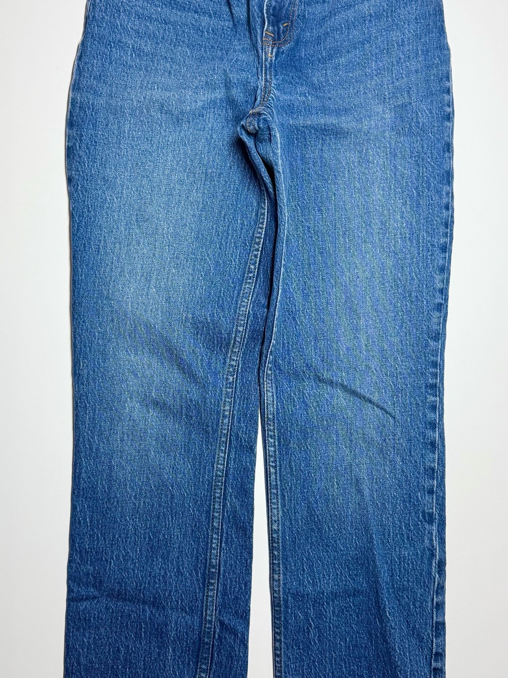 Abercrombie & Fitch‎ 90s Straight Ultra High Rise Jeans 24/00 Short Blue Denim